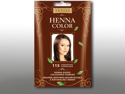 Picture of Venita Zioowa odywka koloryzujca Henna Color 30g 115 czekolada