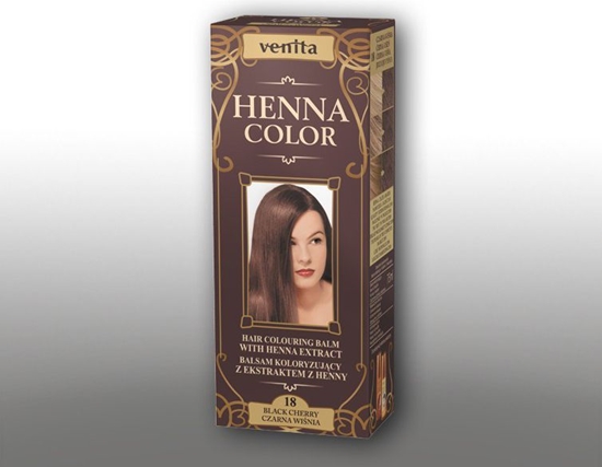 Изображение Venita Zioowe Balsamy Henna Color 18 Czarna winia 75ml