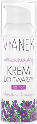 Picture of Vianek Fioletowy - Wzmacniajcy krem do twarzy na noc 50ml