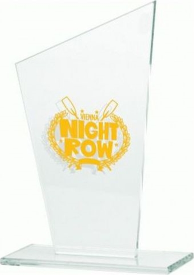 Picture of Victoria Sport Trofeum szklane grawerowane + wypenienie farb M73C