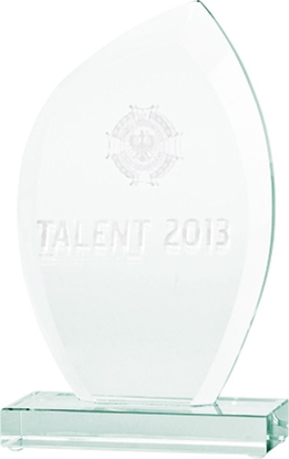 Attēls no Victoria Sport Trofeum szklane grawerowane 3D z etui