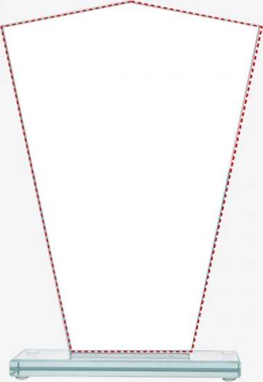 Picture of Victoria Sport Trofeum szklane z rozklejon podstaw