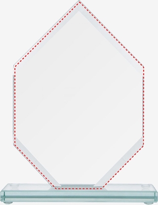 Attēls no Victoria Sport Trofeum szklane z rozklejon podstaw