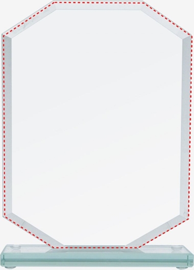 Picture of Victoria Sport Trofeum szklane z rozklejon podstaw