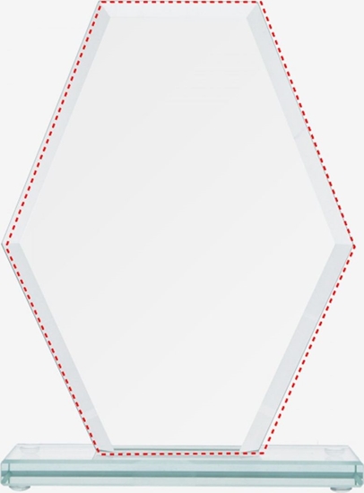 Picture of Victoria Sport Trofeum szklane z rozklejon podstaw