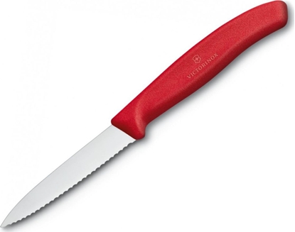 Изображение Victorinox Nóż kuchenny Victorinox do jarzyn ząbkowany 8cm czerwony