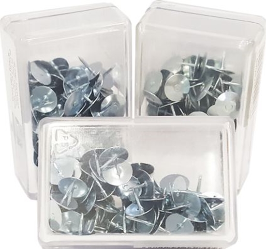 Picture of Victory Office Product Pinezki Metalowe 100 Szt. W Pudeku Plastikowym (333100)