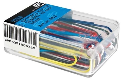 Attēls no Victory Office Product SPINACZE BIUROWE 50MM 6W PUDEKU PLASTIKOWYM 18 szt (676)