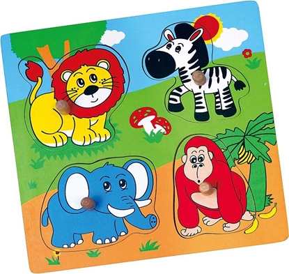 Attēls no Viga Puzzle Niespodzianka - Zoo (0932, Viga)