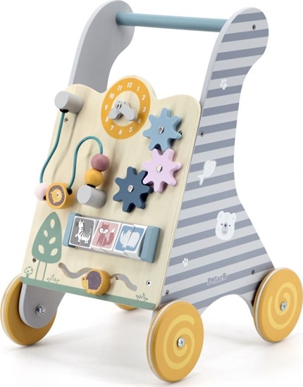 Изображение Viga Toys Drewniany Pchacz Edukacyjny (44028)