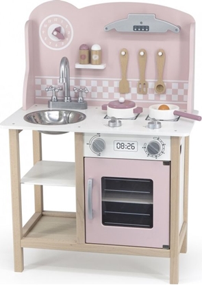 Attēls no Viga Toys Viga 44046 PolarB Kuchnia z akcesoriami silver-pink