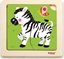Attēls no Viga Toys Viga 51317 Puzzle na podkadce-zebra