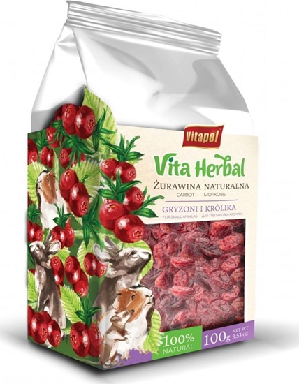 Picture of Vitapol Vita Herbal dla gryzoni i królika, żurawina naturalna, 30g