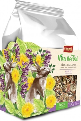 Attēls no Vitapol Vita Herbal dla królika, mix zioowy, 150g