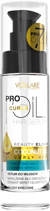 Attēls no Vollare Pro Oils Perfect Curls Serum do włosów kręconych Coconut Oil 30ml