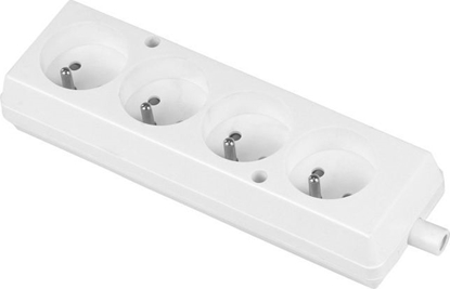 Picture of Volteo GNIAZDO POCZWÓRNE 16A 250V ROZBIERALNE Z/U BIAE