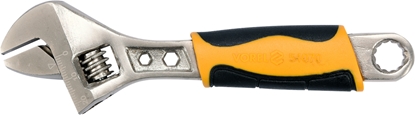 Изображение Vorel Klucz nastawny typu szwed 150mm gumowa rękojeść (54070)
