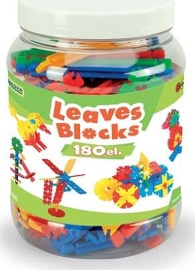 Picture of Wader Klocki Listki soik 180 elementów