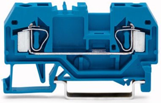 Picture of Wago Zczka szynowa 2-przewodowa 4mm2 niebieska (281-904)