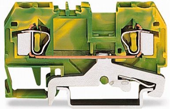 Picture of Wago Zczka szynowa ochronna 4mm2 óto-zielona (281-907)