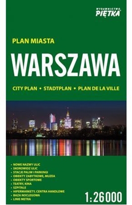 Picture of Warszawa 1:26 000 plan miasta PIĘTKA