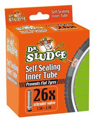 Изображение Weldtite Dtka z pynem antyprzebiciowym DR SLUDGE PUNCTURE PROTECTION INNER TUBE 26" x 1.50-2.10 schrader (WLD-04014)