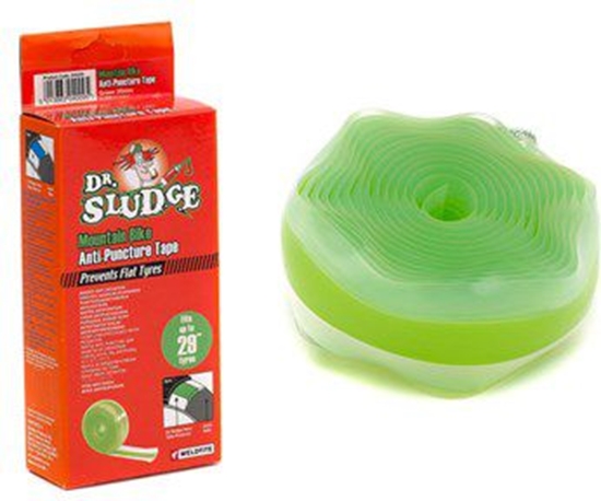Изображение Weldtite Tama antyprzebiciowa DR SLUDGE ANTI PUNCTURE TAPE Mtb 29" 35mm zielona (WLD-4009)