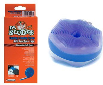 Изображение Weldtite Tama antyprzebiciowa DR SLUDGE ANTI PUNCTURE TAPE SZOSA 28" 22mm niebieska (WLD-4007)