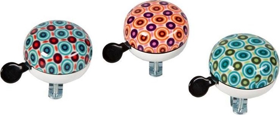 Изображение Widek Dzwonek rowerowy WIDEK DING DONG ART COLLECTION RETRO 60mm 3 kolory pudeko 10szt. (NEW)