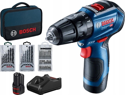 Picture of Bosch GSB 12V-30 1600 RPM Keyless 820 g Black, Blue, Red