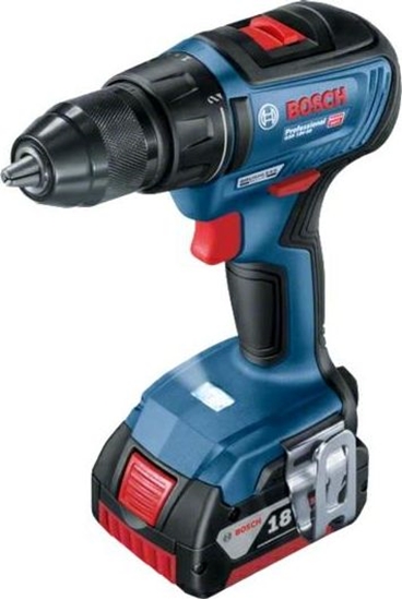 Picture of Bosch GSR 18V-50 1800 RPM Key 1 kg Black, Blue