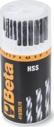 Picture of Wierto Beta Tools KPL.WIERTE 1-10X0,5MM 19 SZTUK 410/SEL19 BETA UTENSILI S.P.A.