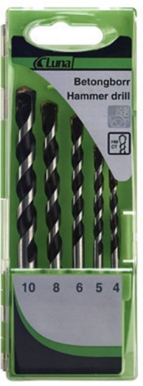 Picture of Wierto Luna do betonu walcowe 4 5 6 10 8mm zestaw (232160101)