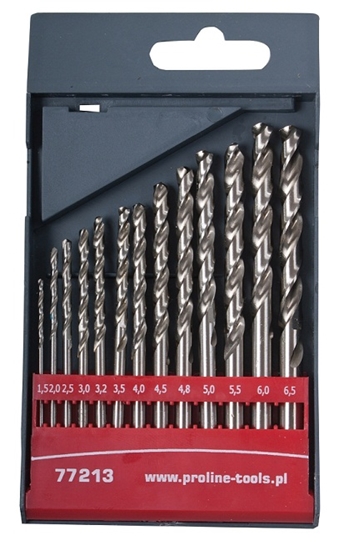 Изображение Wierto Pro-Line HSS walcowe 2 7 4,5 4 5,5 5 3 2,5 3,5 6 6,5 7,5 8mm zestaw (77214)