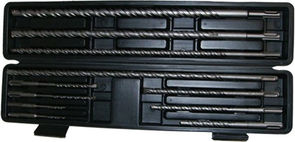 Изображение Wierto Silver do betonu SDS+ 5 6 10 12 16 8 20mm zestaw (10415)