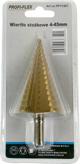 Изображение Wierto Silver WIERTO STOPNIOWE 4-45mm EX11301