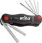 Изображение Wiha Zest.kluczy trzpien,kat. w skladanym uchwycie, PocketStar,do srub z gniaz.6-kat.7-cz.SB Wiha