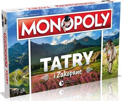 Изображение Winning Moves Gra planszowa Monopoly Zakopane i Tatry