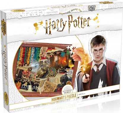 Picture of Winning Moves Puzzle 1000 Harry Potter Hogwarts