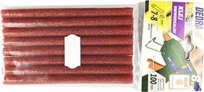 Picture of Wkady klejowe Dedra 8 mm x 100 mm czerwone 8 szt. DED7575