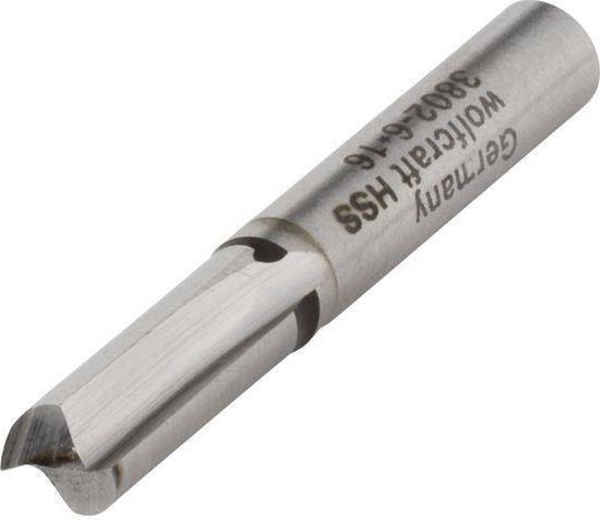 Изображение Wolfcraft Frez do rowków 6 mm Wolfcraft - HSS, trzpie 6 mm