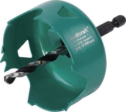 Изображение Wolfcraft Otwornica ze stali wglowej 68 mm Wolfcraft