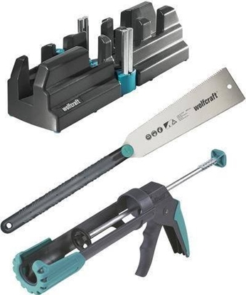 Изображение Wolfcraft WOLFCRAFT ZESTAW DO MONTAU I DOCINANIA LISTEW WF6977000