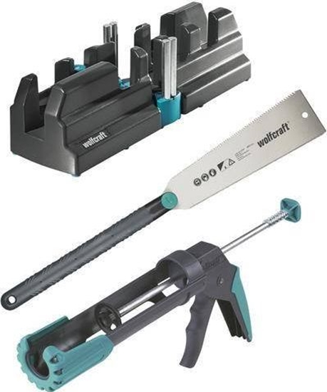 Изображение Wolfcraft WOLFCRAFT ZESTAW DO MONTAU I DOCINANIA LISTEW WF6977000