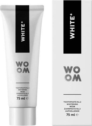 Изображение Woom White+ wybielajca pasta do zbów odwieajca oddech 75ml