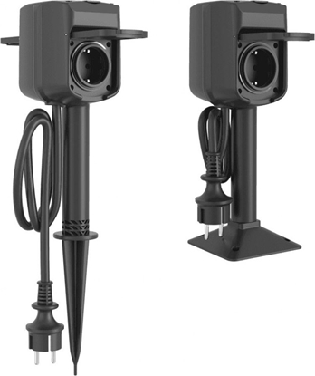 Attēls no Woox Woox Podwójne Smart gniazdo R6079 Woox, zewntrzne IP44, Wi-Fi