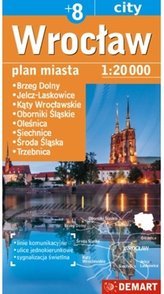 Picture of Wrocław plus 8 - plan miasta