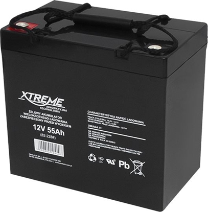 Изображение Xtreme Akumulator 12V/55Ah (82-228#)