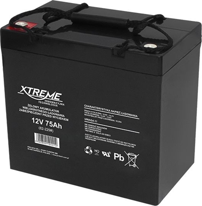 Picture of Xtreme Akumulator 12V/75Ah (82-229)