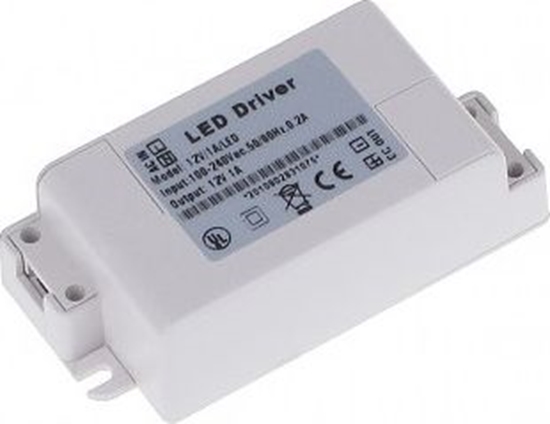 Picture of ZASILACZ IMPULSOWY 12V/1A/LED